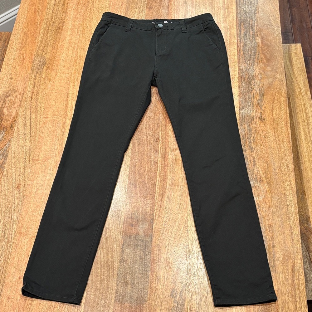 RSQ Men's Dark Olive Chinos